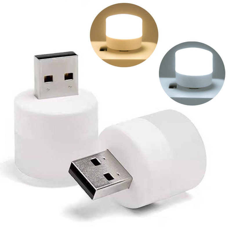 1 PC แบบพกพา USB ไฟ led มินิไฟกลางคืนขนาดเล ็ กรอบคอมพิวเตอร ์ power bank light power bank แล ็ ปท ็ อปคริสต ์ มาส