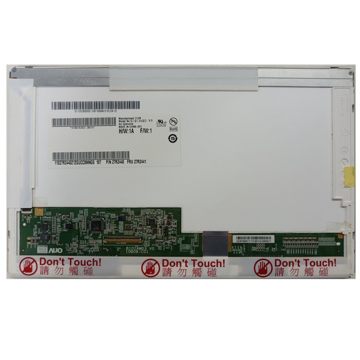 โน๊ตบุ๊คหน้าจอ LCD B101AW03V.0 LTN101NT02 06 N101L6-L01 M101NWT2 LP101WS