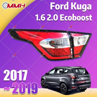 ไฟท้าย ไฟเบรก ไฟหยุด สําหรับ Ford Kuga 2017-2019 เสื้อ​ไฟท้าย ไฟท้าย​แต่ง ไฟท้ายไฟเบรค​ ไฟเลี้ยว Taillamp Taillight ไฟท้าย​ พร้อมทับทิม ไฟท้ายกันชนหลังสําหรับ​ ทับทิมในฝาท้ายไฟท้าย ไฟเบรก ไฟสัญญาณเตือน