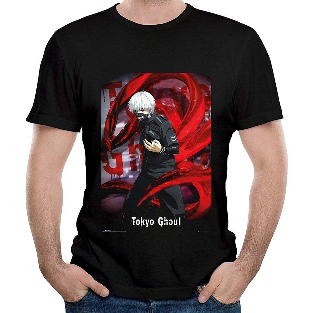 Lyxtx2 เสื้อยืดลําลอง ผ้าฝ้าย แขนสั้น พิมพ์ลาย Twenty Nine Come Tokyo Come Ghoul Ken Come Kan Come E