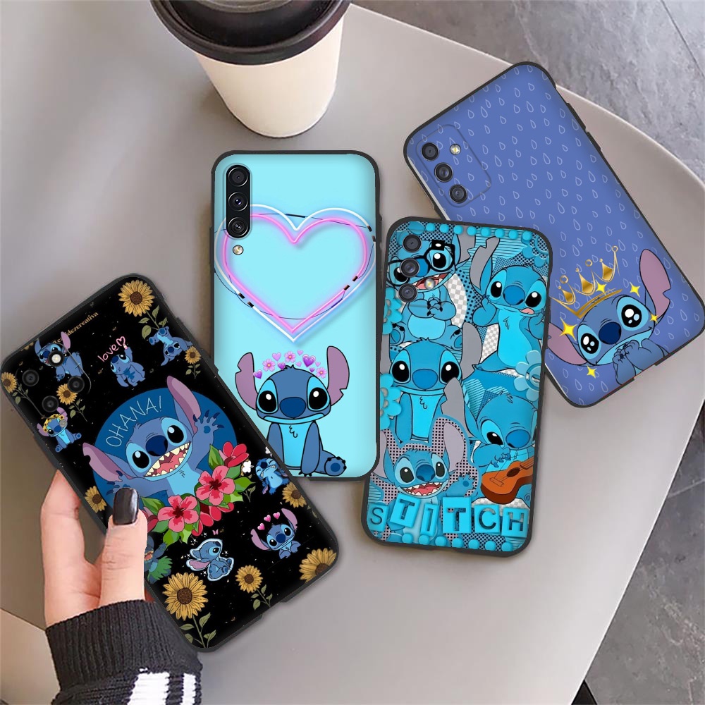 เคส Samsung Galaxy A5 A6 Plus A7 A8 Plus A9 A01 Stitch ซิลิโคนนิ่ม เคส Samsung