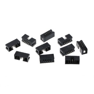 หมุดตรง DC3 10 Pin 2x5 Pin แถวคู่ 2 54 มม. 10 ชิ้น