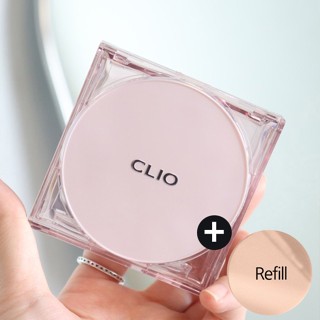 CLIO Kill Cover Mesh Glow Cushion 15g + 15g Refill korean k beauty makeup Powder Pact