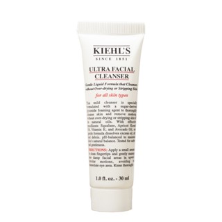 Kiehls คลีนเซอร์เจล ทําความสะอาดผิวหน้า ให้ความชุ่มชื้นสูง 30 มล.