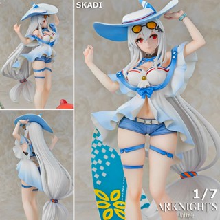 Figure ฟิกเกอร์ Arknights Endfield Animation อาร์คไนท์ Skadi สกาดิ 1/7 Weapon Rider WR04 Rhodes Island Ver Model Anime