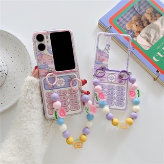 เคสโทรศัพท์มือถือแบบแข็ง ฝาพับ กันกระแทก ลายน่ารัก สําหรับ Oppo Find N2