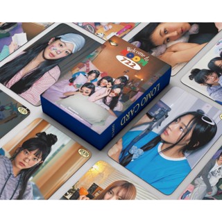 โปสการ์ดโลโม่ NJ 2023 Seasons GREETINGS Minji Hanni Danielle Haerin Hyein ROOM 722 YM 55 ชิ้น ต่อกล่อง