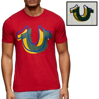 Mens T-Shirts new  True Religion S Offset Horseshoe_01