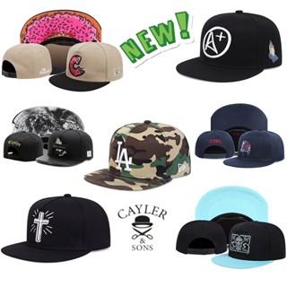 หมวกแก๊ปผู้ชาย cayler&amp;sons snapback หมวก unisex คุณภาพสูง ปรับได้ หมวกวินเทจ