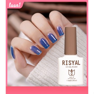 สีเจลใส 2023ใหม่ Rishal สีเจลทาเล็บ ยาทาเล็บ ยาทาเล็บ เจลลี่ ยาทาเล็บสีนู้ดโปร่งแสง ยาทาเล็บสีนู้ดใส ใหม่ เจลทาเล็บสีชมพูนู้ดใส ยอดนิยม สีใส ต้องใช้เครื่องอบ 01-49 Cod