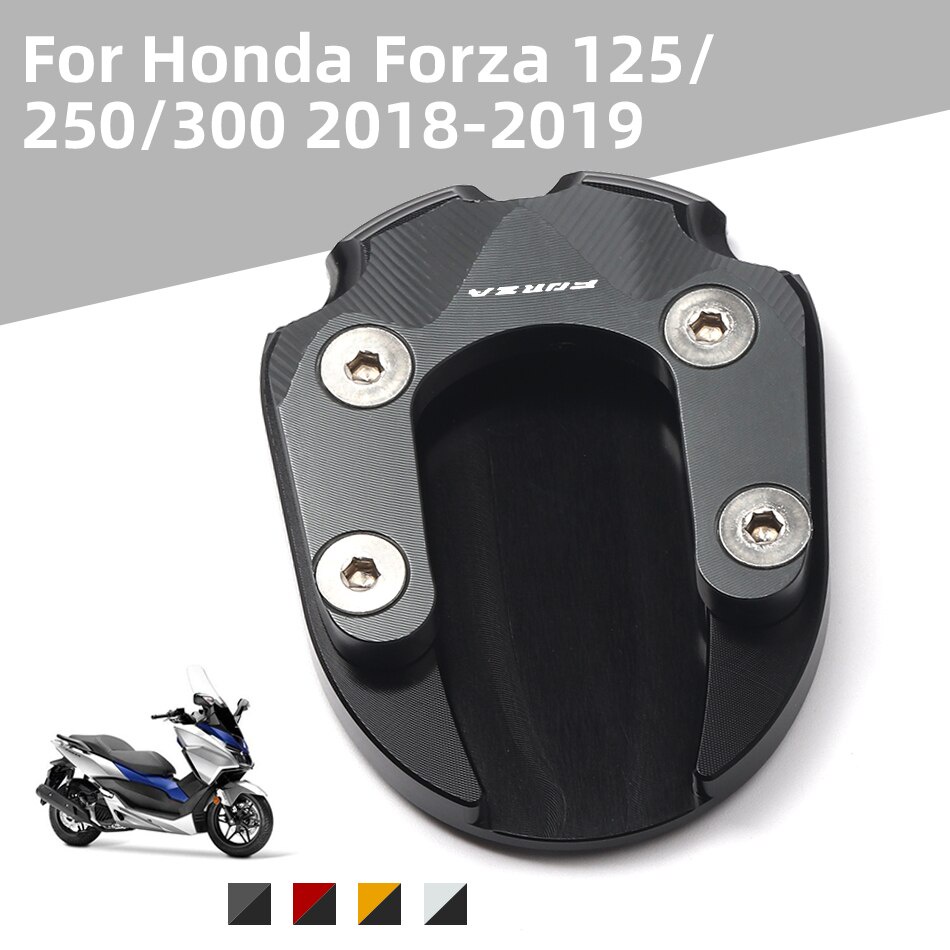 อุปกรณ์เสริมขาตั้งสกูตเตอร์ CNC สําหรับ Honda Forza 125 Forza 250 Forza 300 2018 2019