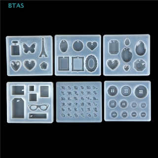 Bt แม่พิมพ์ซิลิโคนเรซิ่น สําหรับทําเครื่องประดับ สร้อยคอ DIY AS