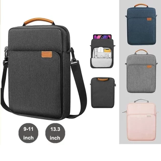 กระเป๋าสะพาย BRAV, 9/11/13.3 นิ้ว Universal Tablet Sleeve , Stylish ทนต่อการสึกหรอปกปิดสายคล้องมือกันกระแทกฝาครอบป้องกันสําหรับ Surface Go/Galaxy Tab