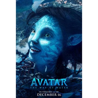 โปสเตอร์ภาพยนตร์ Avatar 2 the way of water CHARACTER สําหรับตกแต่งผนัง