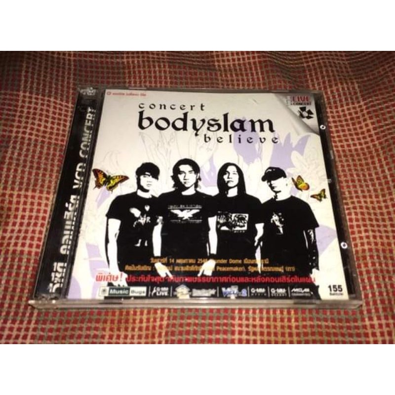 VCD concert Bodyslam believe  แสดงสด master