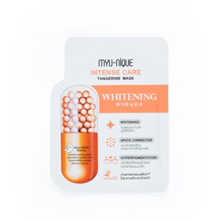 เทนเจอรีน มิว-นิค แคร์ อินเทนซ์ มาสก์ผลิตภัณฑ์ดูแลผิวหน้าMYU-NIQUE INTENSE CARE TANGERINEMASK