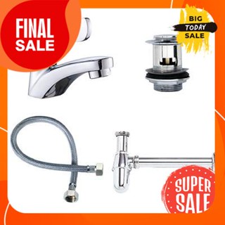 ชุดก๊อกอ่างล้างหน้า EIDOSA รุ่น EI 3656117 สเตนเลสBasin Faucet EIDOSA Model EI 3656117 Stainless Steel