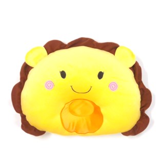 หมอนหลุมสำหรับเด็กรูปแบบผึ้งสิงโตส้มBABY PILLOW IN BEE LION DESIGN ORANGE