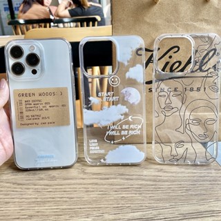 เคสโทรศัพท์มือถือแบบนิ่ม ใส ลายฉลาก Heavenly Body สําหรับ IPhone 13 12 11 Pro Max X XR XSAMX 8 7plus