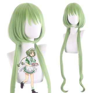 Misscoo วิกผมยาว สีเขียว คอสเพลย์อนิเมะ Tokyo Mew Mew Midorikawa Retasu 100 ซม.