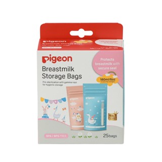 พีเจ้นถุงเก็บน้ำนม แอนนิมอล 180มล 25ชิ้นPIGEON STORAGE BAGS ANIMAL 180ML 25PCS