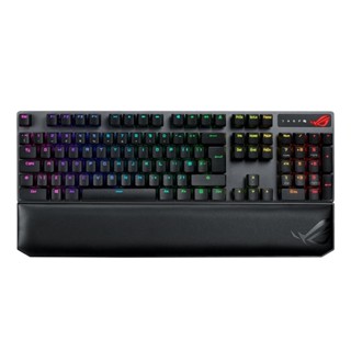 WIRELESS KEYBOARD ASUS ROG STRIX SCOPE NX WIRELESS DELUXE BLACK ROG NX BLUE SWITCH - RGB - EN/TH