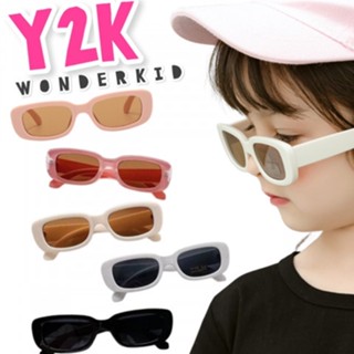 Y2K KIDS Sunglasses จากแบรนด์ Wonderkid แว่นกันแดดเด็ก (SUN96) แถมกล่องแว่นด้วย