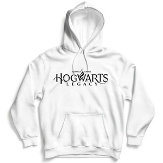 oversize T-shirt เสื้อแจ็กเก็ต มีฮู้ด ลาย Hogwarts Legacy Game Distro Polos สําหรับผู้ชาย และผู้หญิง S-5XL