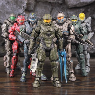 Mcfarlane ตุ๊กตาฟิกเกอร์ Halo Series 5 นิ้ว 4ADO