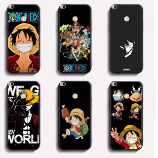 เคสโทรศัพท์มือถือ ซิลิโคนนิ่ม ลาย One Piece สีดํา สําหรับ Xiaomi Max Max 2 Max 3 Mix 2 Mix 2s Mix 3