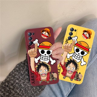 เคสโทรศัพท์มือถือแบบนิ่ม ผิวด้าน ลายหัวกะโหลก ลูฟี่ สําหรับ Xiaomi Redmi Note 11 10Pro 9 8 7 6 5 Pro 9T 9S 3 11T 5A 6Pro 7Pro 4 5G