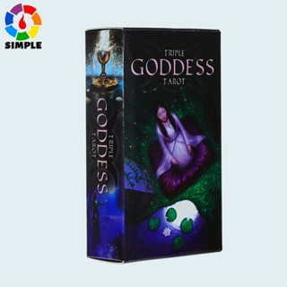 Oracle triple goddess Tarot Deck Card