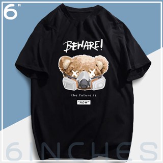 TEDDY BEAR BEWARE THE FUTURE IS NOW  TSHIRT COTTON UNISEX ASIA SIZE HD HIGH QUALITY_02