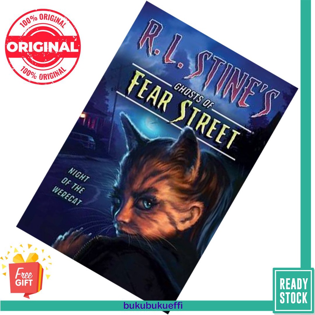 Night of the Werecat (Ghosts of Fear Street 12) โดย ML. Stine - THRILLER YOUNG ADULT ENGLISH BOOK