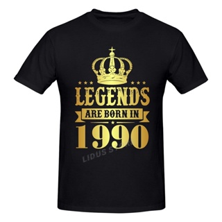 Legends Are Born In 1990 32 Years For 32th Birthday Gift T shirt  T-shirt 100% Cotton Gildan brand_03