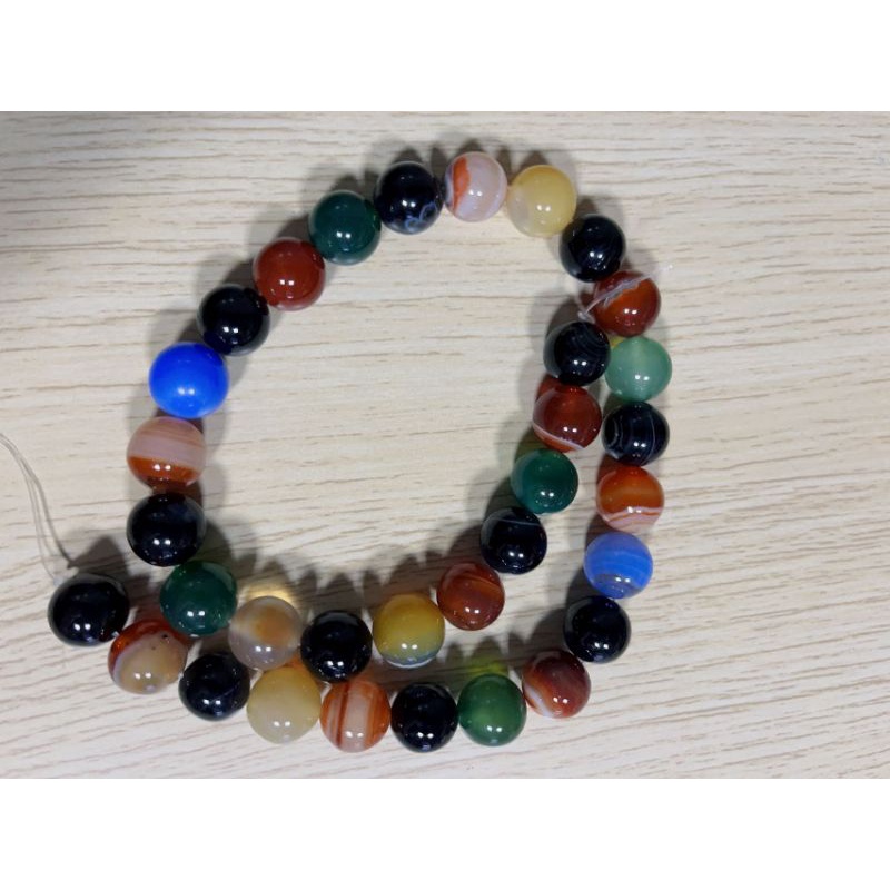 หินอาเกตสีสันธรรมชาติ4m6m8m10m12m - รูปที่ 4