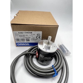 OMRON Incremental Photoelectric Rotary Encoder E6B2-CWZ5B 200P/R 2M 100P/R แกน5มิล