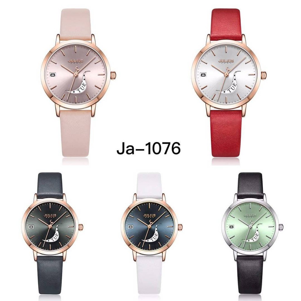 🔥🔥ส่งเร็วJulius watches  JA 1076 นาฬิกาข้อมือผู้หญิง นาฬิกาจูเลียส นาฬิกาข้อมือ