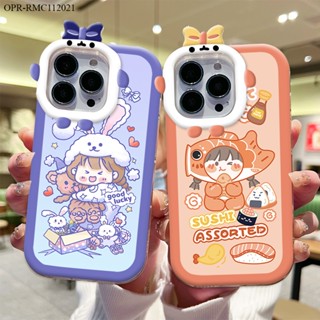 Realme C2 C3 C11 C20 C20A C21 C33 C30 2021 เคสเรียวมี สำหรับ Case Cartoon Cute Girl เคส เคสโทรศัพท์ เคสมือถือ Shockproof Casing