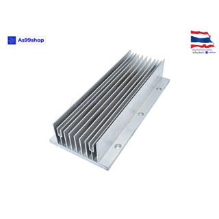 Heat Sink Aluminum Alloy Cooling block ฮีทซิงค์ระบายความร้อนหรือเย็น ขนาด(60*135*28)