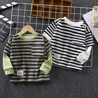 [ML] พร้อมส่ง เสื้อกันหนาวแขนยาวลําลอง ขนาดเล็ก 80-140 ซม. แฟชั่นฤดูใบไม้ผลิ ฤดูใบไม้ร่วง สําหรับเด็กผู้ชาย และผู้หญิง