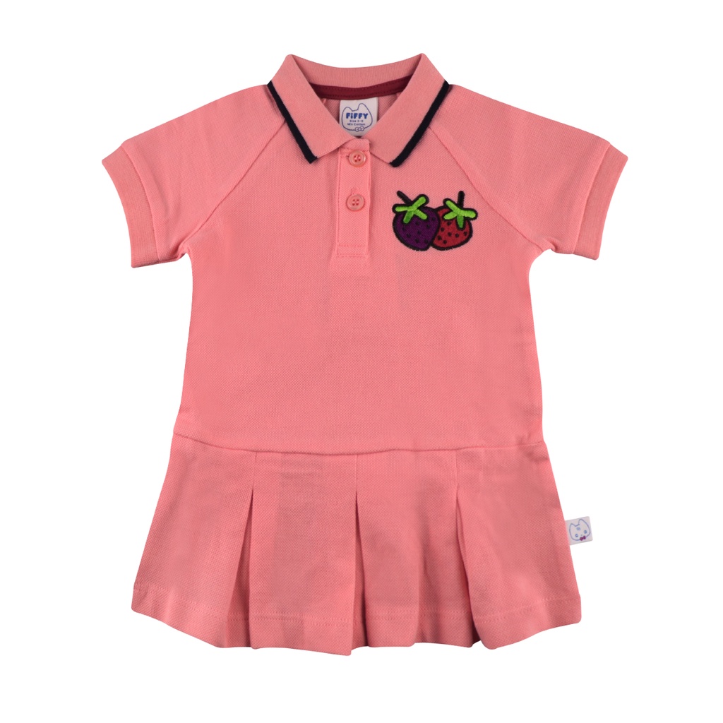 Fiffy SWEETY STRAWBERRY POLO DRESS