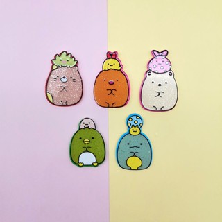 Sumikkogurashi แผ่นอะคริลิค แฮนด์เมด DIY สําหรับตกแต่งตู้เย็น โทรศัพท์มือถือ กิ๊บติดผม เครื่องประดับ