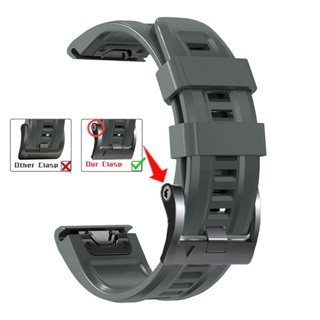 สายนาฬิกาข้อมือซิลิโคน ปลดเร็ว คุณภาพสูง สําหรับ Garmin Forerunner 935 945 955 965 26 มม. 22 มม.