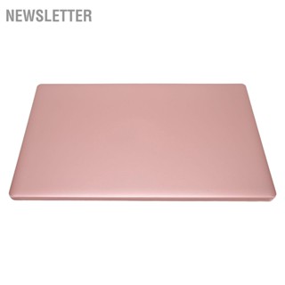 Newsletter แล็ปท็อป Rose Gold 15.6 นิ้ว IPS 1920x1080 Quad Core CPU 12GB RAM 512GB ROM คอมพิวเตอร์แล็ปท็อปสำหรับโรงเรียนสำนักงาน 100-240V