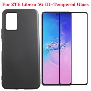 ใหม่ พร้อมส่ง เคสป้องกันกล้อง พร้อมฟิล์มกระจกนิรภัย สําหรับ ZTE Libero 5G III 2023