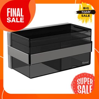 กล่องเก็บของอเนกประสงค์ KASSA รุ่น KS-269504 สีดำMultipurpose Storage Box Model KS-269504 Black