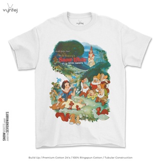 Snow WHITE And The Seven Dwarfs Walt Disneys T-Shirt Movie | Movie Animation Shirt T Shirt - 001_01
