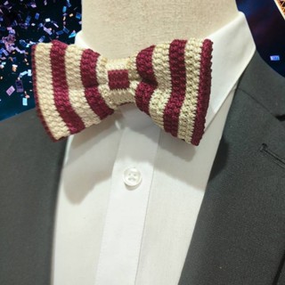 Bowtie Knitted หูกระต่ายผ้าถัก(BOWTIE108)