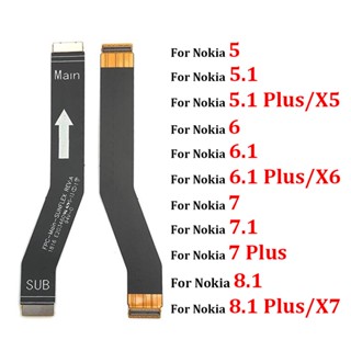 เมนบอร์ดเชื่อมต่อสายเคเบิลอ่อน สําหรับ Nokia 2 2.1 3 3.1 Plus 5 5.1 6 6.1 7 7.1 8 X5 X6 X7